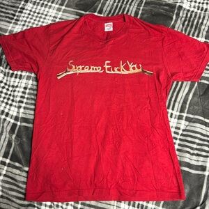 Supreme “f*** you” tee